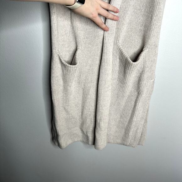 Wilfred Light Gray Olivie Sleeveless Cardigan LAST CALL - Picture 2 of 7